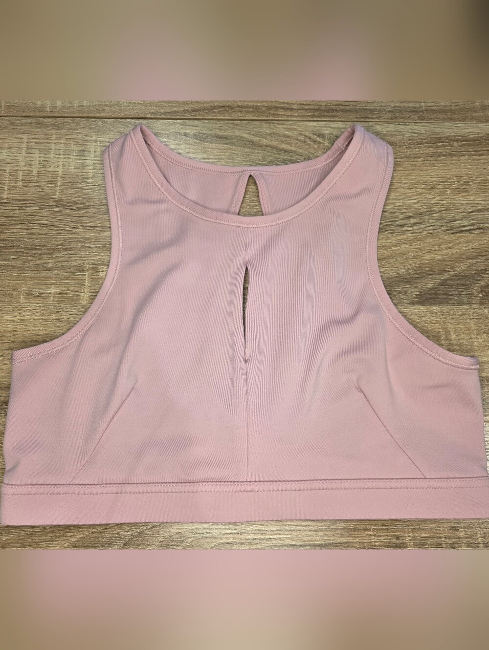 Nike Dri-FIT Swoosh High-Neck Keyhole Sports Bra